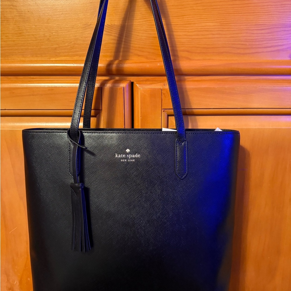 Kate Spade Midnight Black Tote